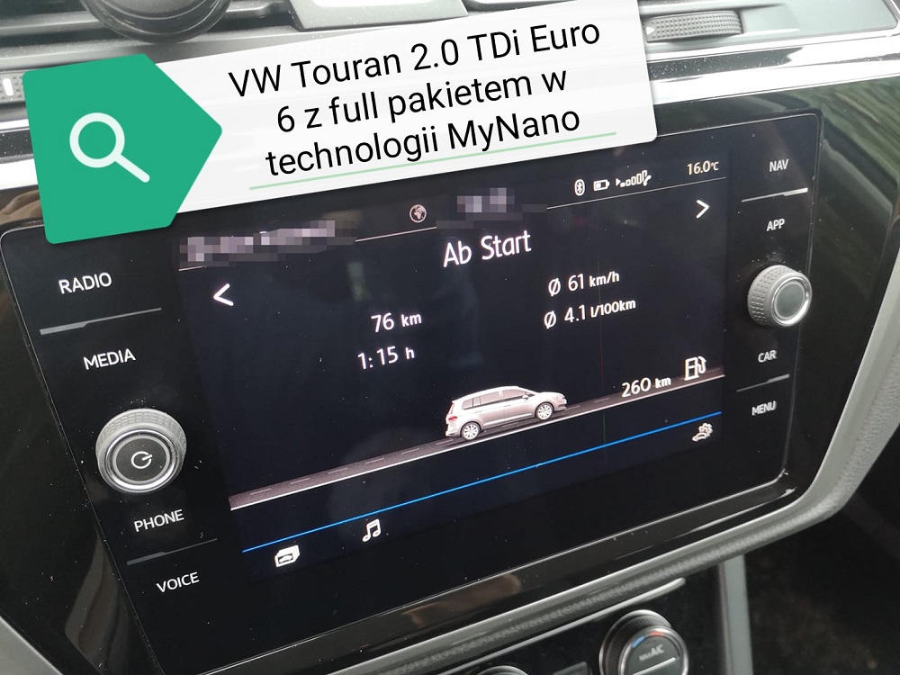 VW 2.0 tdi mniejsze spalanie po wykonaniu pakietów MyNano