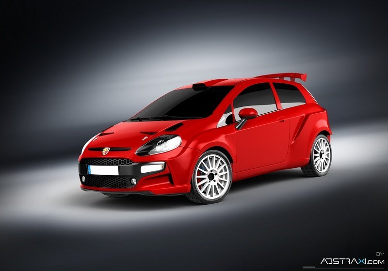 Abarth Punto Maxi z innego ujęcia